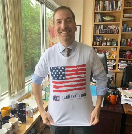 Chuck Todd posted his support on Military Appreciation Month.